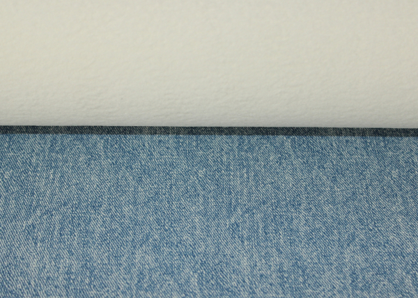 Kunstleder Neptun blau (10 cm)